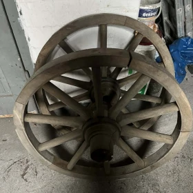 Koła drewniane przedwojenne