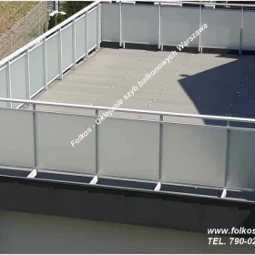 Folie na balkony Błonie, Ożarów Mazowiecki, Stare Babice, Kampinos- Oklejamy balkony folią prywatyzującą -Folkos okleiny balkonowe