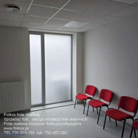Oklejanie biur Warszawa - folie na szklane drzwi- usługa oklejania Warszawa - Folie OPEN SPACE - folie na drzwi, ścianki działowe Warszawa