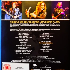 ⭐⭐⭐Polecam Podwójny Album 2 BLU RAY Wspaniały Koncert BLACK SABBATH