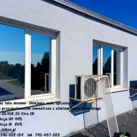 Silver 20 Xtra SR- Folia przeciwsłoneczna zewnetrzna - redukcja IR 86%, redukcja UV 99% - folie przeciwsłoneczne zew. Warszawa Folkos TEL. 531-005-526