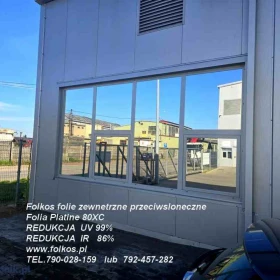 Silver 20 Xtra SR- Folia przeciwsłoneczna zewnetrzna - redukcja IR 86%, redukcja UV 99% - folie przeciwsłoneczne zew. Warszawa Folkos TEL. 531-005-526