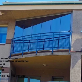 Silver 35 Xtra SR- Warszawa folia przeciwsłoneczna zewnetrzna na okna - redukcja IR 77%, redukcja UV 99% -przyciemnianie szyb TEL. 531 005 526