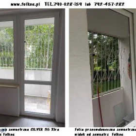 Lustro weneckie Warszawa - folia wenecka na okna w mieszkaniu- Widzisz nie będąc widzianym- okno weneckie Warszawa-Oklejamy