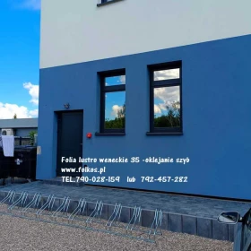 Lustro weneckie Warszawa - folia wenecka na okna w mieszkaniu- Widzisz nie będąc widzianym- okno weneckie Warszawa-Oklejamy