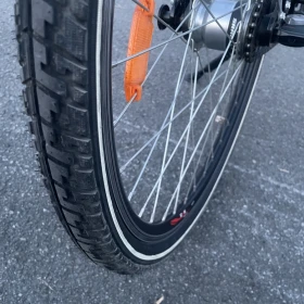 Rower elektryczny powystawowy jak nowy tylko 410 km z silnikiem 250w 5 trybów mocy do 25 km/h 3 hamulec,akumlator 36v