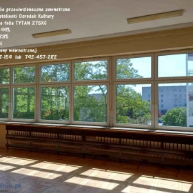 Przyciemnianie szyb Warszawa- folia przeciwsłoneczna zewnętrzna na okna - TYTAN 275XC, TYTAN 20 XTRA SR,  SILVER 20XTRA, CHROME 285XC...folie Warszawa