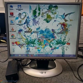 MONITOR GNT TS501 15 cali, 1024x768  500:1 + zasilacz + kabel VGA, sprawny stan bdb