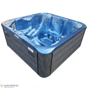 Jacuzzi Ogrodowe Elektryczne Na Prąd Wanna Spa Z Hydromasażem BOGATE Wyposażenie Gwarancja Serwis