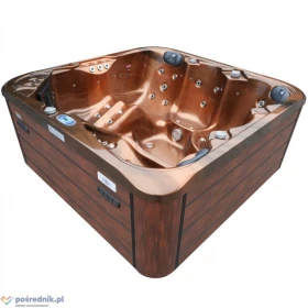 Jacuzzi Ogrodowe Elektryczne Na Prąd Wanna Spa Z Hydromasażem BOGATE Wyposażenie Gwarancja Serwis