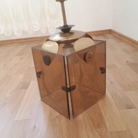 Żyrandol sufitowy w stylu vintage - lata 80/90