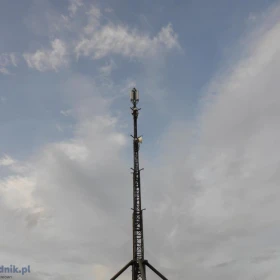 Maszt mobilny - wieża teleskopowa - 25m