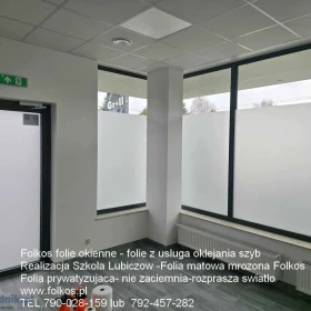 Folie matowe białe, czarne, niebieskie, folie matowe specjalistyczne 100% zaciemniające - Warszawa -Sprzedaż, montaż TEL. 790-028-159