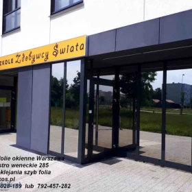 Lustro weneckie Warszawa- Oklejamy okna folią wenecką Warszawa i okolice- Folie z efektem lustra -Widzisz nie będąc widzianym TEL.790028159