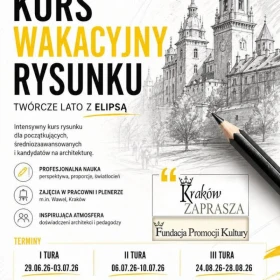 Kurs Wakacyjny Rysunku 2026