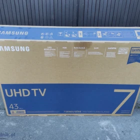 Telewizor SAMSUNG 43, 7Series, typ UE43NU7122K, sprawny sprzedam.