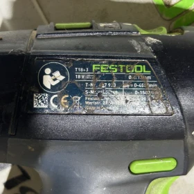 Wiertarko-wkrętarka T 18+3, zestaw z akumulatorem FESTOOL