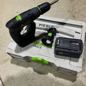 Akumulatorowa wiertarko-wkrętarka Festool CXS w walizce systemowej Systainer