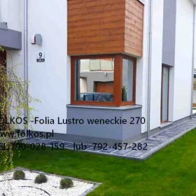 Lustro weneckie Bemowo- folia wenecka na okna -Aby nikt nie zaglądał Ci do mieszkania- Folkos folie weneckie Warszawa