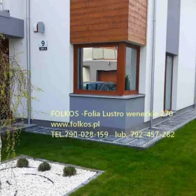 Lustro weneckie na okna w mieszkaniu- Sposób aby nikt nie zaglądał Ci do mieszkania- Folkos folie lustro weneckie Warszawa -Oklejanie TEL.790-028-159