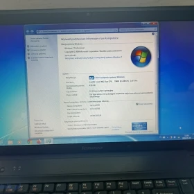 Lenovo G550 15,6 LED Intel Core2Duo T9600 2x2,8GHz 4GBRAM 750GB HDD SATA/NVidia GeForce G210 SUPER STAN SPRAWNY