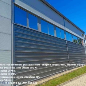 Folie przeciwsłoneczne zewnętrzne Łomianki TEL.531-005-526 , przyciemnianie szyb Łomianki  -Folkos folie z usługą oklejania szyb
