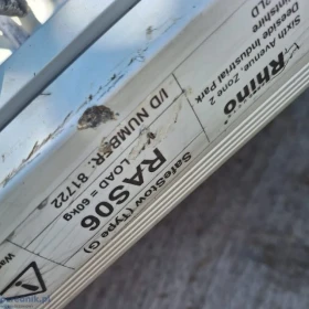 Bagażnik dachowy na bus drabina