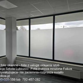 Folie okienne do szkół Warszawa i okolice - Usługa oklejania szkół, przedszkoli, żłobków, sklepów, biur, magazynów, szpitali....Folkos folie okienne