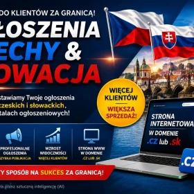 Ogłoszenia Czechy Słowacja publikacja na portalach