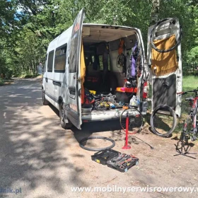 Mobilny serwis rowerowy Warszawa i Konstancin - naprawa, spawanie ram, rowery elektryczne