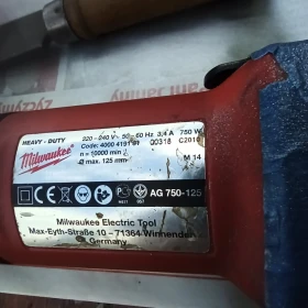 Szlifierka kątowa amerykańskiej firmy MILWOUKEE 230 V.