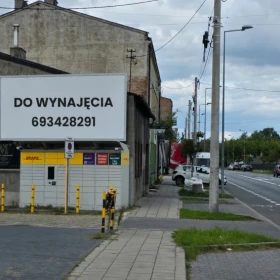 NOŚNIK reklamowy, 5mx2,4m przy ul. Warszawska 81/83 Cz-wa
